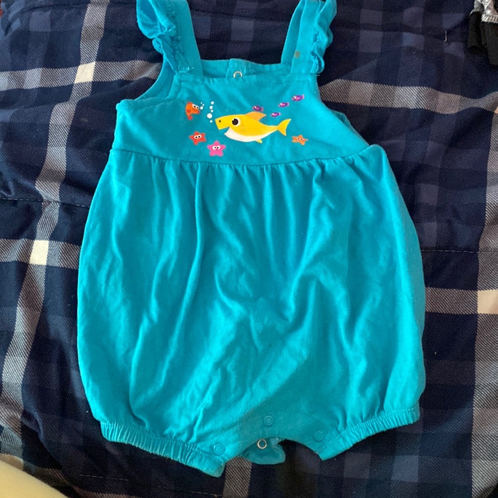 Baby shark onesie